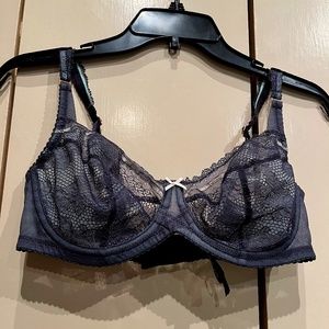 Fayreform Navy Lace Underwire Bra